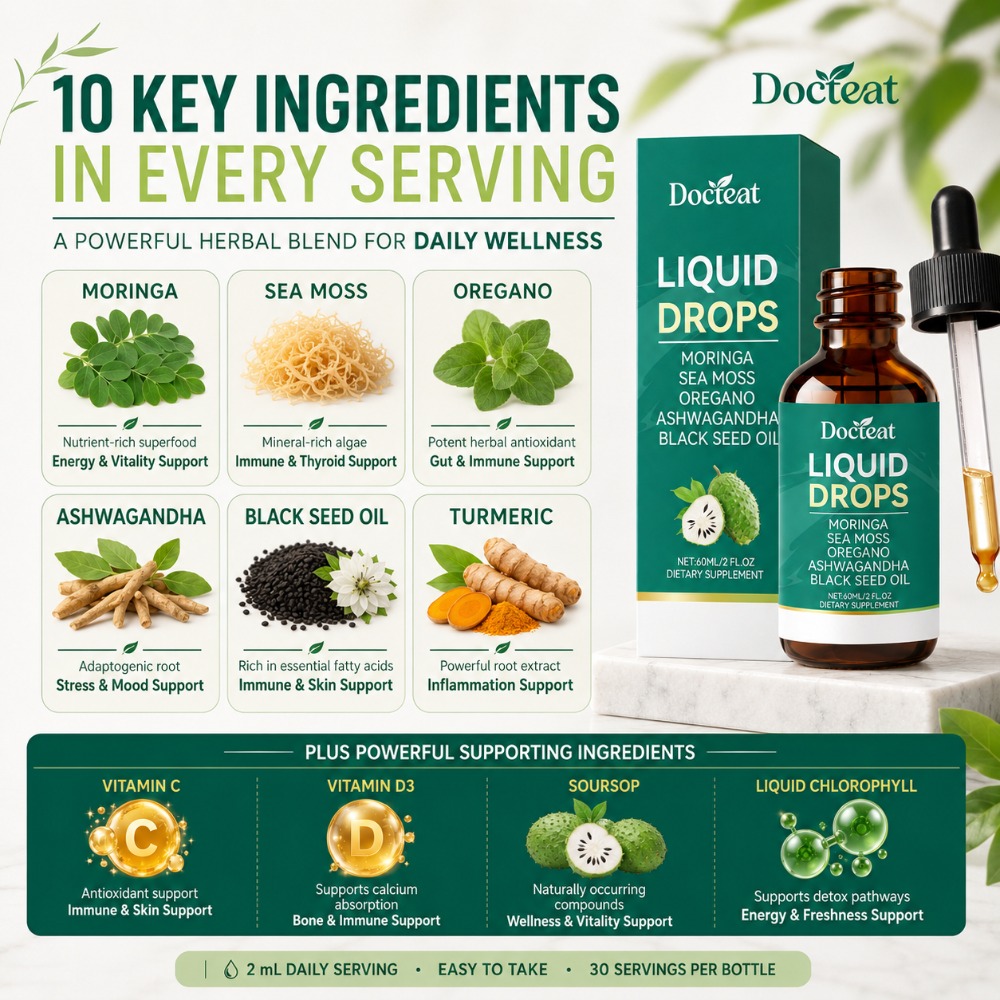 Multi-Herbal Liquid Drops 60ml - Herbal Wellness Liquid review and price