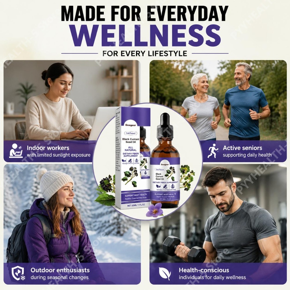 Black Currant Seed Oil Drops 3 - Herbal Wellness Liquid review and price