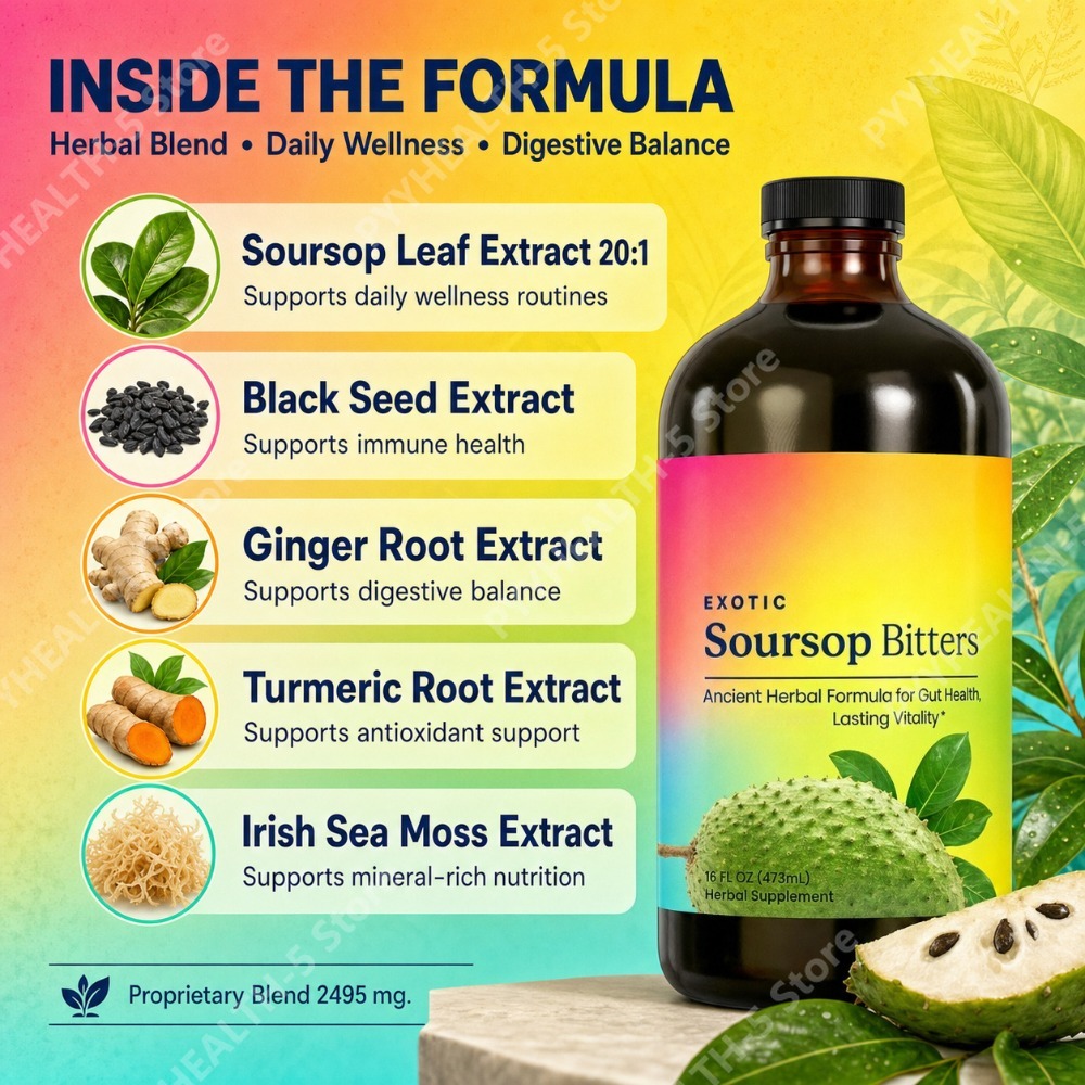 Herbal Soursop Bitters Liquid  - Herbal Wellness Liquid review and price