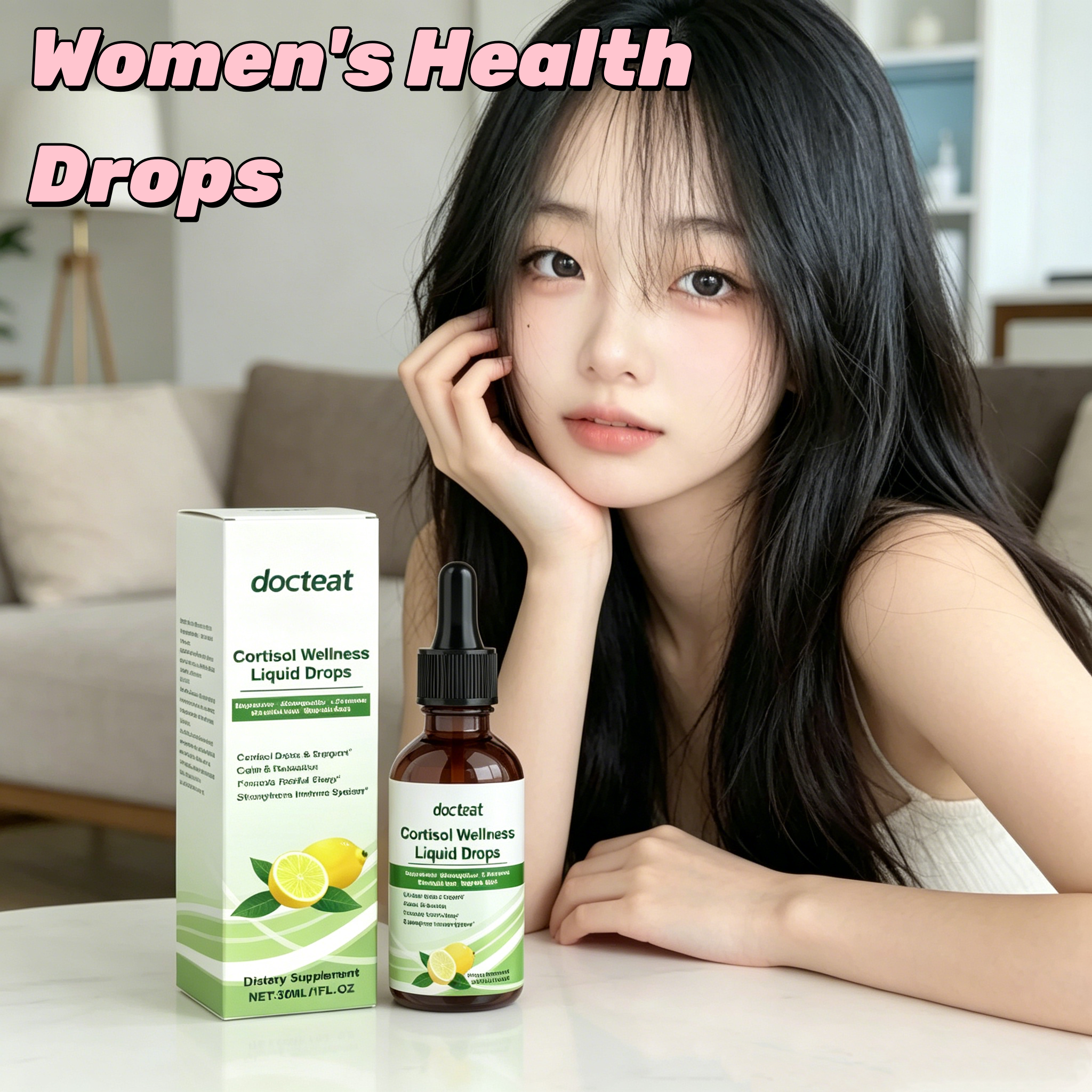 Women Cortisol Wellness Drops  - Herbal Wellness Liquid review and price
