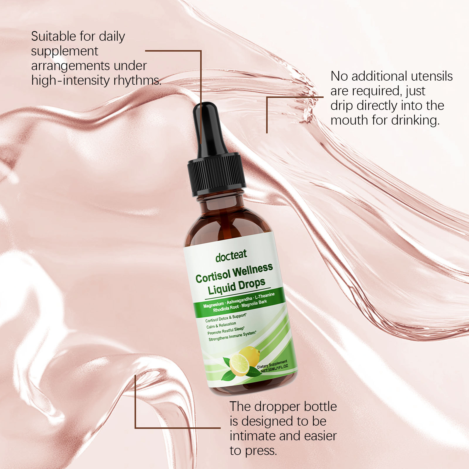 Women Cortisol Wellness Drops  - Herbal Wellness Liquid review and price
