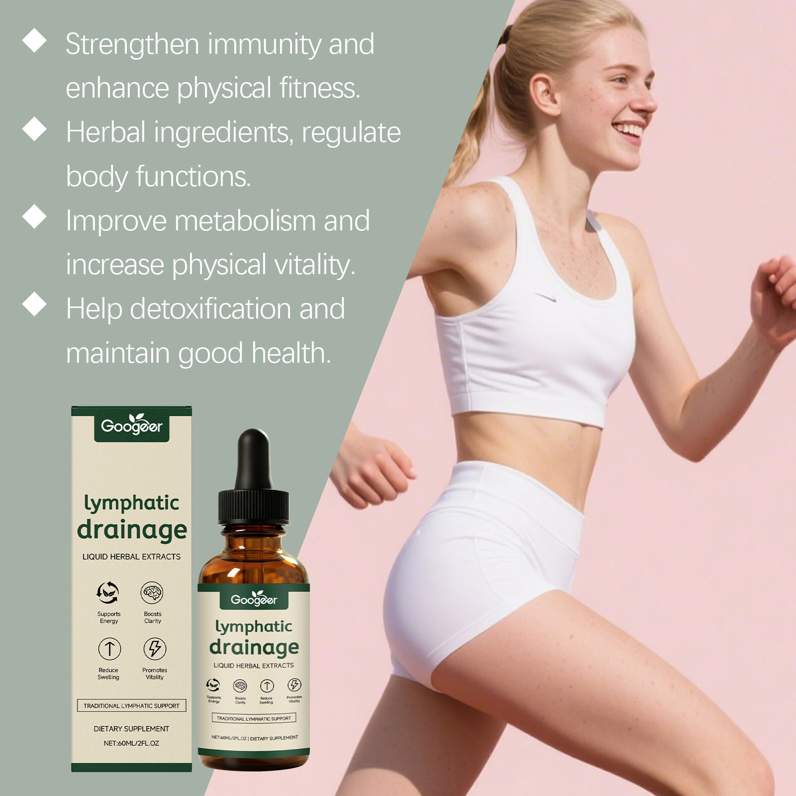 Lymphatic Drainage Drops 11-in - Herbal Wellness Liquid review and price