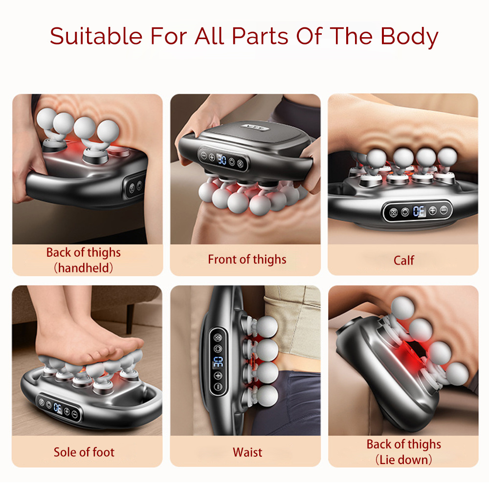 16-Head Fascia Gun High-Freque - Health Wellness review and price