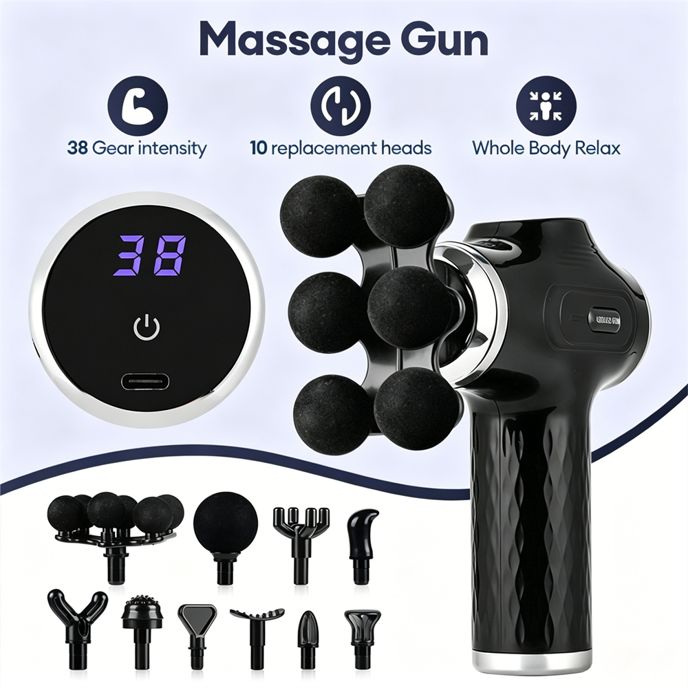 Mini Fascia Gun 38 Level High  - Health Wellness review and price