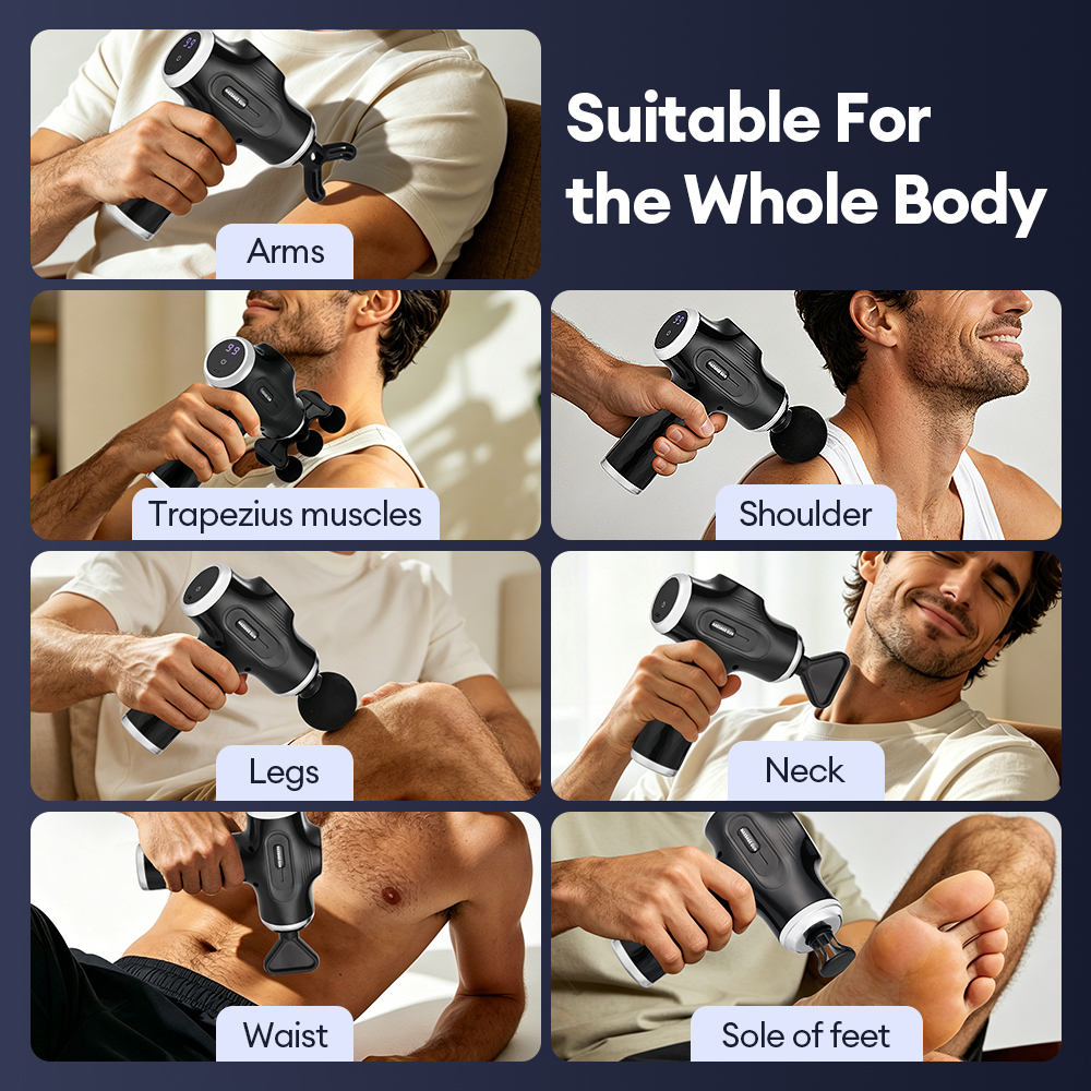 Mini Fascia Gun 38 Level High  - Health Wellness review and price